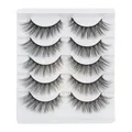 Künstliche Wimpern Katzenauge 3D Falsche Wimpern Natürlich Look 5 Paar Streif...