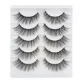 Künstliche Wimpern, Katzenauge, 3D, falsche Wimpern, Faux Mink, wiederverwend...