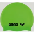 Classic Jr Silikon Badekappe Kinder 6-12 Jahre - Acid Lime-black - Einheitsgröße