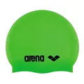 ARENA Jungen Classic Badekappen, Acid Lime-Black (65), Einheitsgröße EU