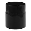 raik Rauchrohr/Ofenrohr Emaille 150 mm Durchmesser 150 mm Länge Stahlblech 0,6 mm Schwarz