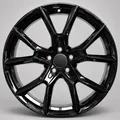 Felgen für Mercedes Benz C-Klasse W205 19-Zoll schwarz glanz NEU ABE 4 Stück