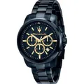 Maserati Successo Chronograph Geschenkset Herrenuhr - Blau