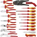 Knipex  00 21 20 Elektriker Werkzeugkoffer bestückt 20teilig (B x H x T) 480 ...