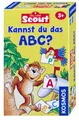Kosmos Spiel Scout Kannst du das das ABC? Mitbringspiel| ab 5 Jahren | 15 Min.