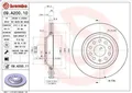 1X Bremsscheibe BREMBO 09.A200.11 AUDI A3 (8P1) 2 2004-2012