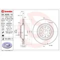 2x Bremsscheibe BREMBO 09.A200.11 passend für AUDI SEAT SKODA VW VW (FAW)