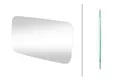 HELLA Spiegelglas Außenspiegel 9EY 561 042-002 für CS CASE MAN G90