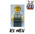 Lego® City ● Häftling ● Jail Prisoner 50382 ● Minifigur ● cty1595  ● Neuware