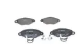 BOSCH 0 986 424 455 Bremsbelagsatz, Scheibenbremse für CITROËN