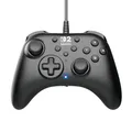 HORI HORIPAD Turbo (Schwarz) Kabelgebundener Controller für Nintendo Switch 2 - Offiziell lizenziert von Nintendo