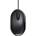 Hama MC-100 Maus USB Optisch Schwarz 3 Tasten 1000 dpi