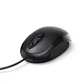 Hama MC-100 Optische 3-Tasten-Maus, kabelgebunden, schwarz