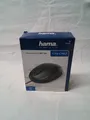HAMA MC-100 - Maus - optisch - 3 Tasten - kabelgebunden - USB - Schwarz 1000 dpi