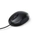 Hama MC-100 Maus USB Optisch 1000 DPI rechts Schwarz - Mäuse (rechts, Optisch, U