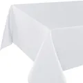 Delindo Lifestyle Tischdecke "WIEN" Gr. 2, weiß, B/L: 220cm x 140cm, 1 Stk., eckig