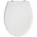 WENKO WC-Sitz Gubbio Kunststoff Weiß