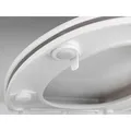 Wenko WC-Sitz Gubbio Antibakteriell Absenkautomatik Duroplast 37 x 44,5 cm Weiß