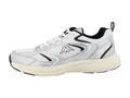 Kappa Herren 95K0511002 Sneaker, White-Silver, 46 EU