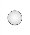 DSK Design Spiegel Silver Globo Ø100 cm, schwarz