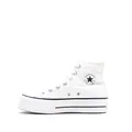 Converse Damen Sneaker high Chuck Taylor All Star Canvas Platform High Weiss 41
