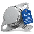 VIOKS Thermostat Temperaturbegrenzer Klixon Ersatz für 5432530 5432531 Sicherheitsthermostat 160°C für Trockner Wäschetrockner