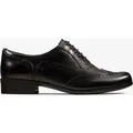 Hamble Oak Schwarze Leder Schuhe