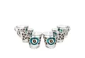 Ritzenhoff & Breker Tasse 6er Set Espressotasse 80ml Cremona Blau 6 cm - Ritzenhoff 0806205, Glas