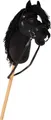 Hobby Horse schwarz „Eddie“, Steckenpferd, Hobby horsing, mit Zubehör