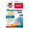 Doppelherz Magnesium 500 + Calcium + Kalium Tabletten 232 g