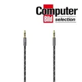 HAMA Audio-Kabel, 3,5-mm-Klinken-St. - St., Stereo, Metall, #12585539