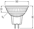 OSRAM Niedervolt-LED-Reflektorlampen MR16 mit Retrofit-Stecksockel 3.4 W 345 lm