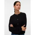 Vero Moda Strickjacke VMLEA LS O-NECK CARDIGAN NOOS schwarz L (40)