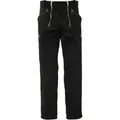 JOB Arbeitshose Zunfthose Schwarz – Trenkercord Hose in gerader Form schwarz 90