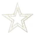 LED Stern Weihnachtsstern D: 38cm zum Hängen mit 960 LED warmweiss - Weihnachten