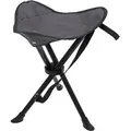 3-bein Hocker Campinghocker -mas1001-grau