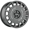 Alufelgen OZ RACING RALLY RACING 17" 8J 4x108 ET 25 75 DARK GRAHPITE SILVER LETT
