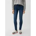 QS Skinny-fit-Jeans Jeans-Hose SADIE Jeans Sadie / Skinny Fit / Mid Rise / Skinny Leg blau 32/32