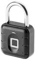 Cimco 170255 Vorhängeschloss 45mm Schwarz Fingerabdruckschloss