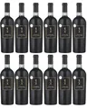 Uno Primitivo di Manduria D.O.C. Rotwein aus Italien (12 x 0,75 l)