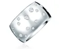 Rafaela Donata Fingerring silber, verziert mit Kristallen von Swarovski®