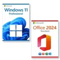 Microsoft Office 2024 Standard + Microsoft Windows 11 Professional Lizenz für 3 PC