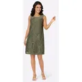 creation L Etuikleid Kleid grün 40