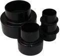 SCHEPPACH Absaugstutzen Set 4-teilig Adapterset für HD2P Absauganlage
