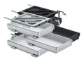 Hettich Systema Top 2000 Container-Set mit Teilauszügen, 392, schwarz - 77602