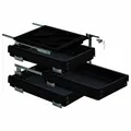 Container-Set mit Teilauszügen, 392 x 530, schwarz (077602)