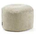 Mokebo Pouf, Beige, Textil, 50x30x50 cm, Oeko-Tex®, Wohnzimmer, Hocker, Poufs