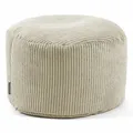 mokebo Pouf, Hocker o. Sitzhocker aus Cord 30x50 cm 'Der Faule Lenz', Bodenkisse