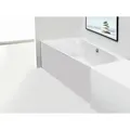 Hoesch Thasos Glasverkleidung Nischenvariante für Badewanne (3747) weiß - 47041.550 - Weiß