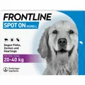 FRONTLINE Spot on H 40 Lösung f.Hunde 6 St PZN02246403